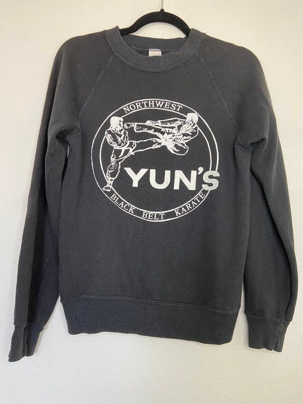 Custom Sweatshirt × Made In Usa × Vintage Vintage… - image 1