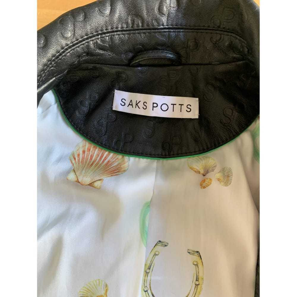 Saks Potts Leather coat - image 9