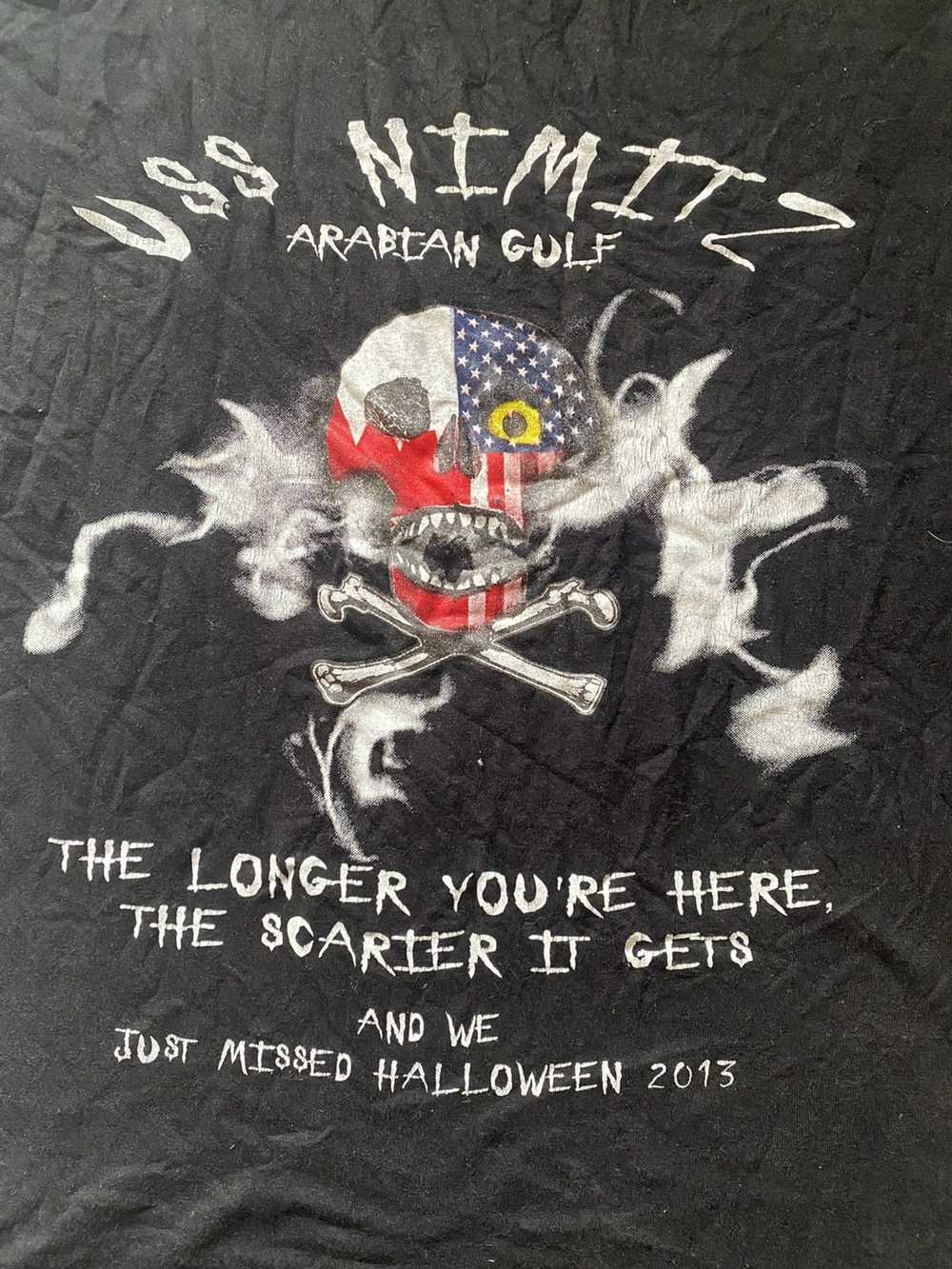 Streetwear × Vintage USS Nimitz Arabian Gulf Hallowee… - Gem 