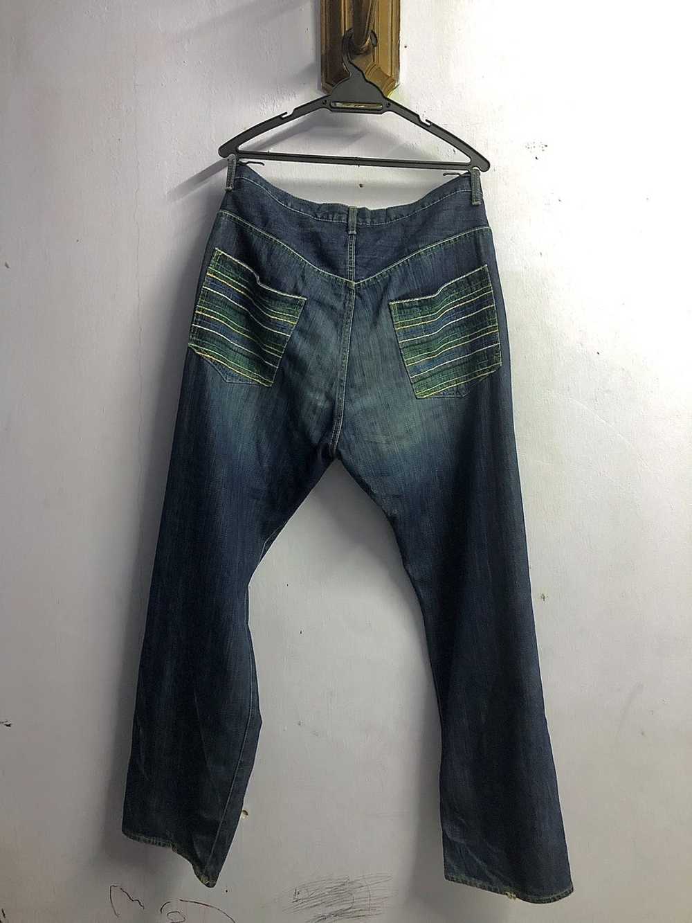 Distressed Denim × Japanese Brand × MasterPiece R… - image 1