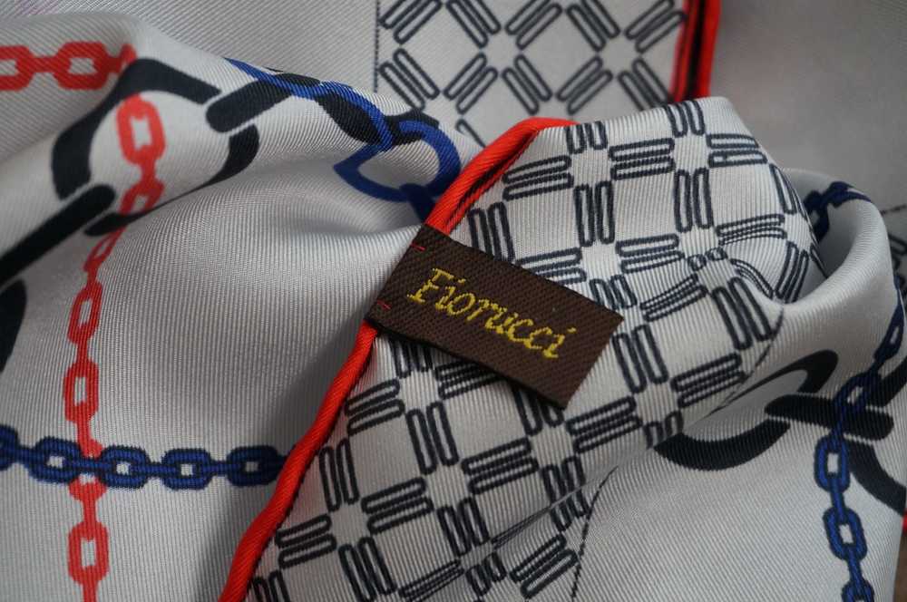 Fiorucci Fiorucci very beautiful silk scarf. - image 7