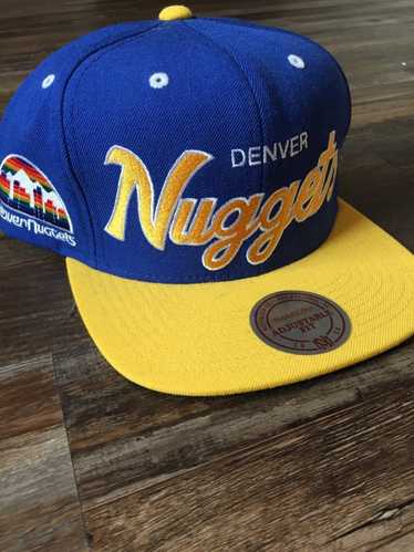 Caps Mitchell & Ness Mitchell Ness Denver Nuggets Team Arch Snapback • shop