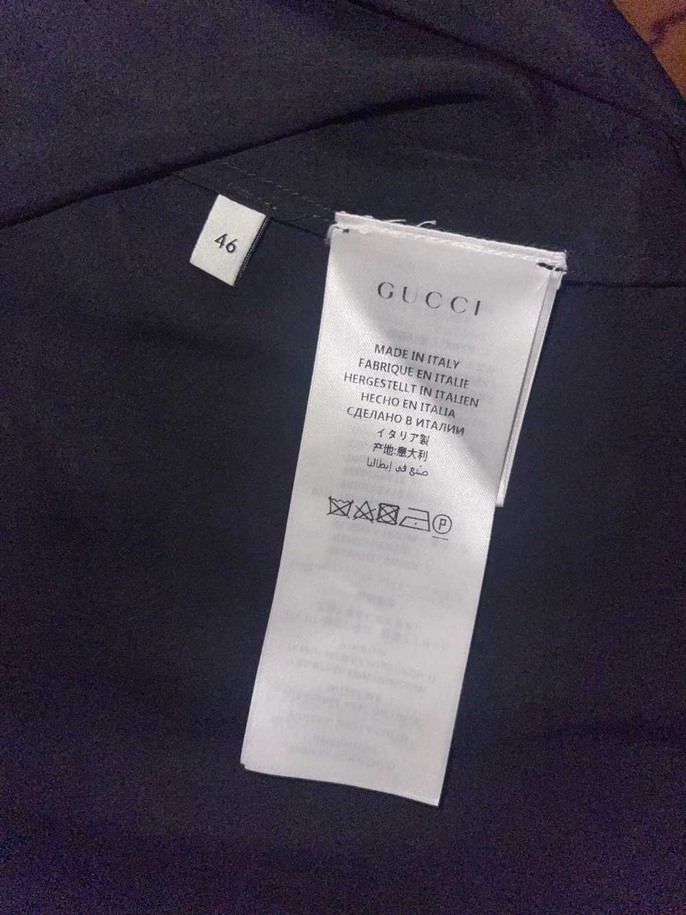 Gucci Gucci Ace-Tate Bowling Shirt (silk) - image 5