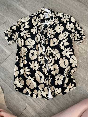 Zara Bulk (3) Modern Abstract and Floral Shirts