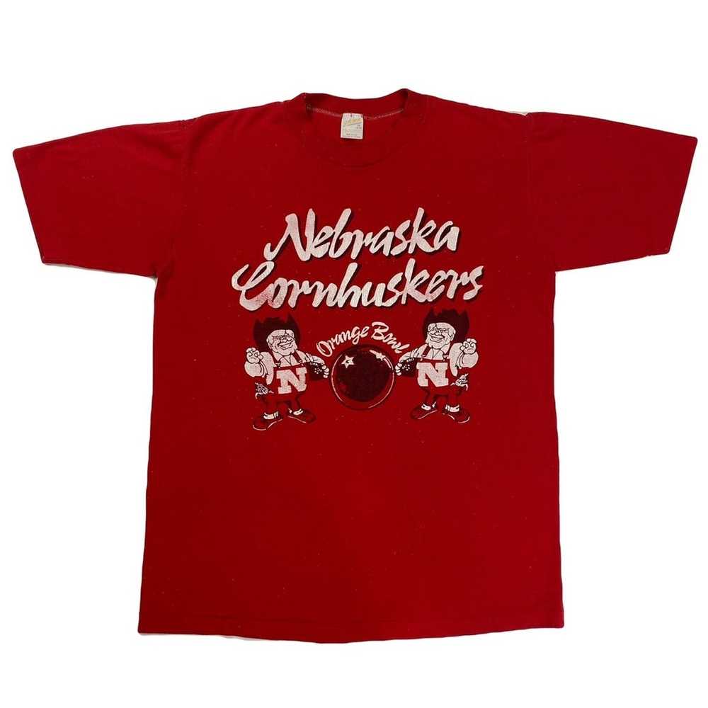 Sportswear × Vintage Vintage 70s Nebraska Huskers… - image 1