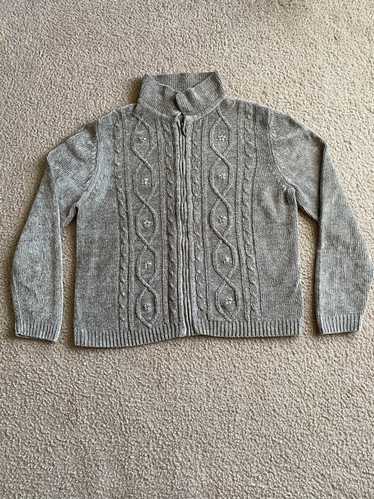 Perry Ellis × Vintage Vintage cable knit sweater