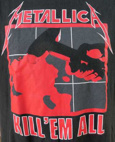 Vintage Kill Em All shirt 1983 Special Forces Tee Met… - Gem