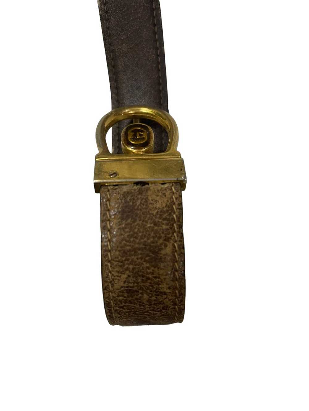 Gucci × Vintage Vintage Gucci Belt Leather - image 7