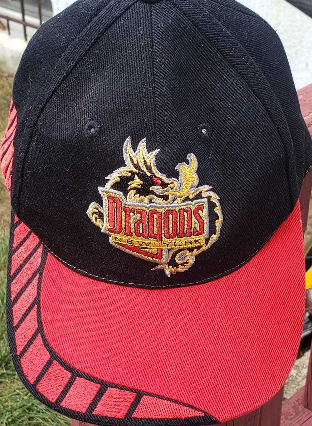 Individual Designer Black "Dragons" Football Hat - image 2