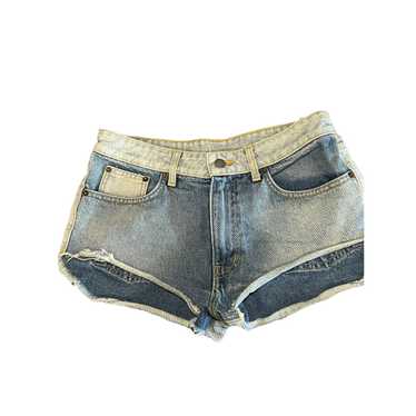 Other Carmar denim bootie shorts 2 tone raw hem 1… - image 1