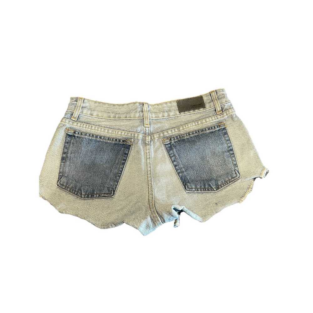Other Carmar denim bootie shorts 2 tone raw hem 1… - image 3