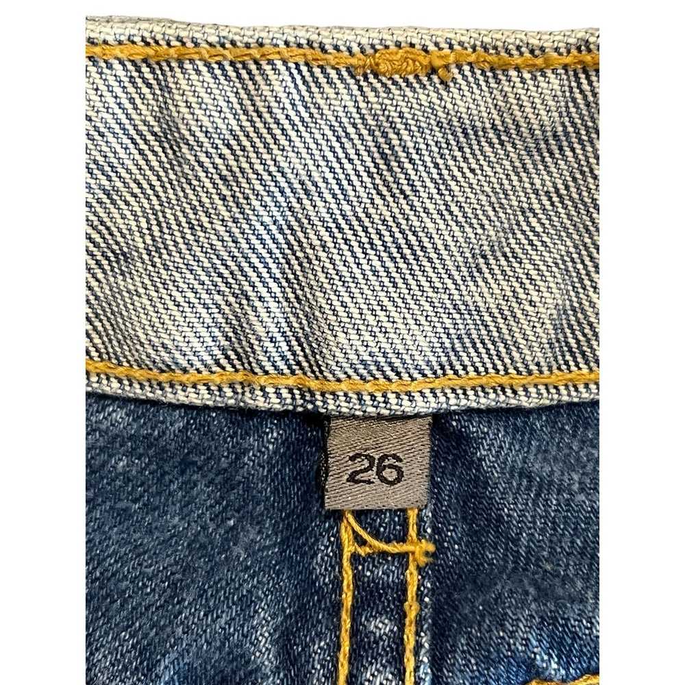 Other Carmar denim bootie shorts 2 tone raw hem 1… - image 5