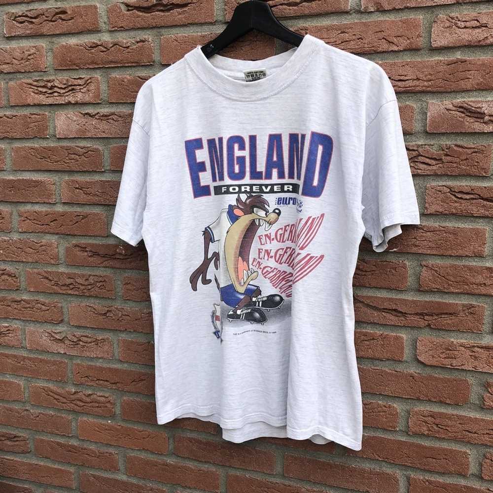 Nutmeg × Soccer Jersey × Vintage Vintage England … - image 4