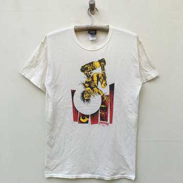 80s 90s オールドスケート Tシャツ USA製 XL 白 sted man old