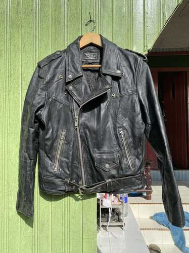 Leather Jacket × Very Rare REMA MULTI RARE BIKERS 