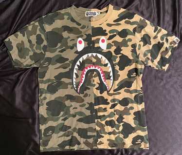 Buy BAPE Color Camo Shark Day Pack 'Navy' - 1G80 182 003 NAVY