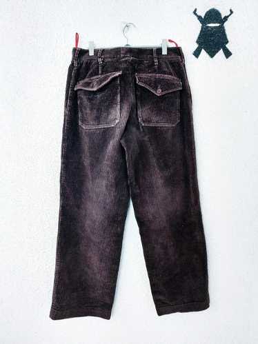 Prada VINTAGE PRADA CORDUROY PANTS 46 BAGGY - image 1