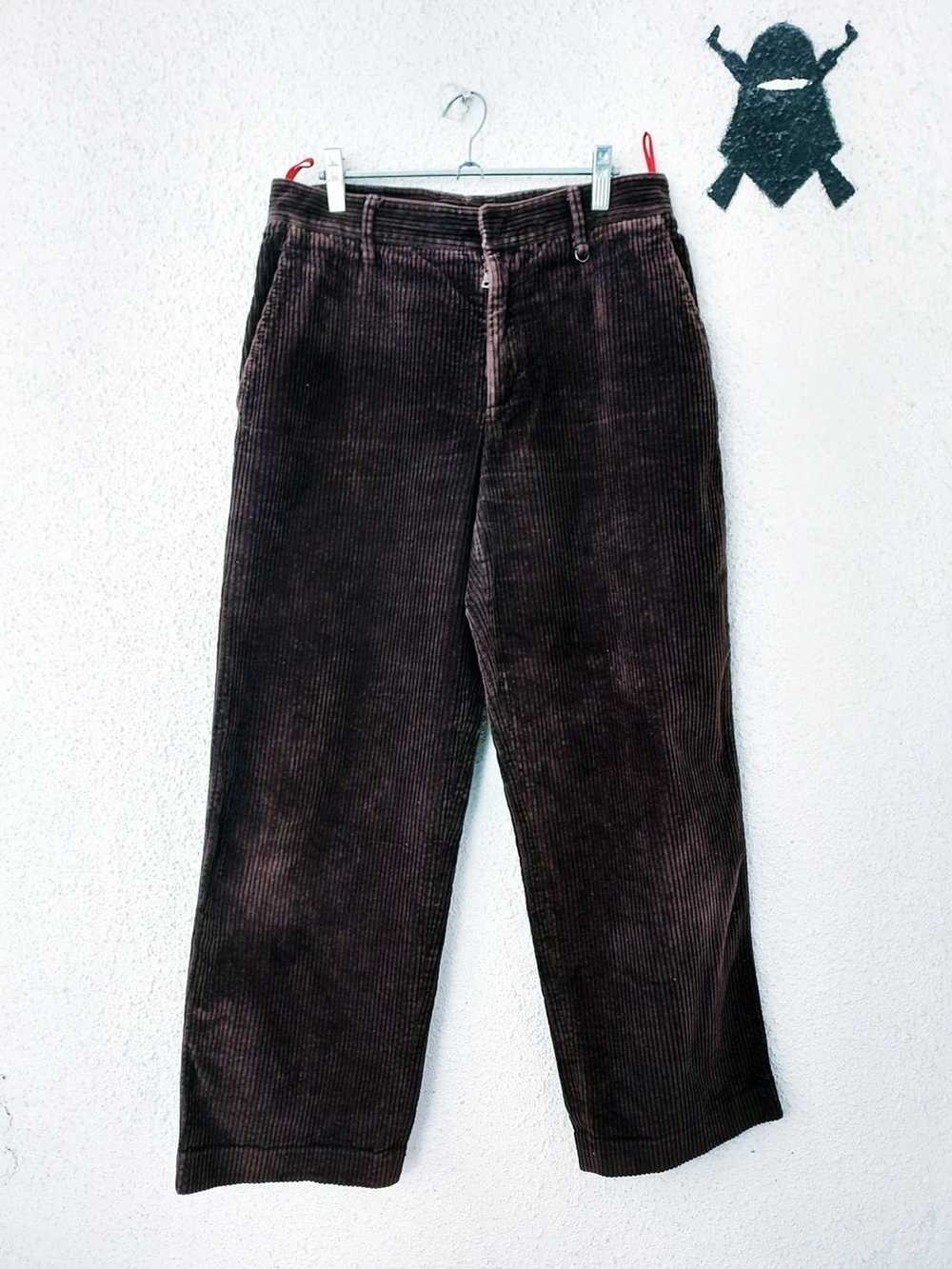 Prada VINTAGE PRADA CORDUROY PANTS 46 BAGGY - image 2