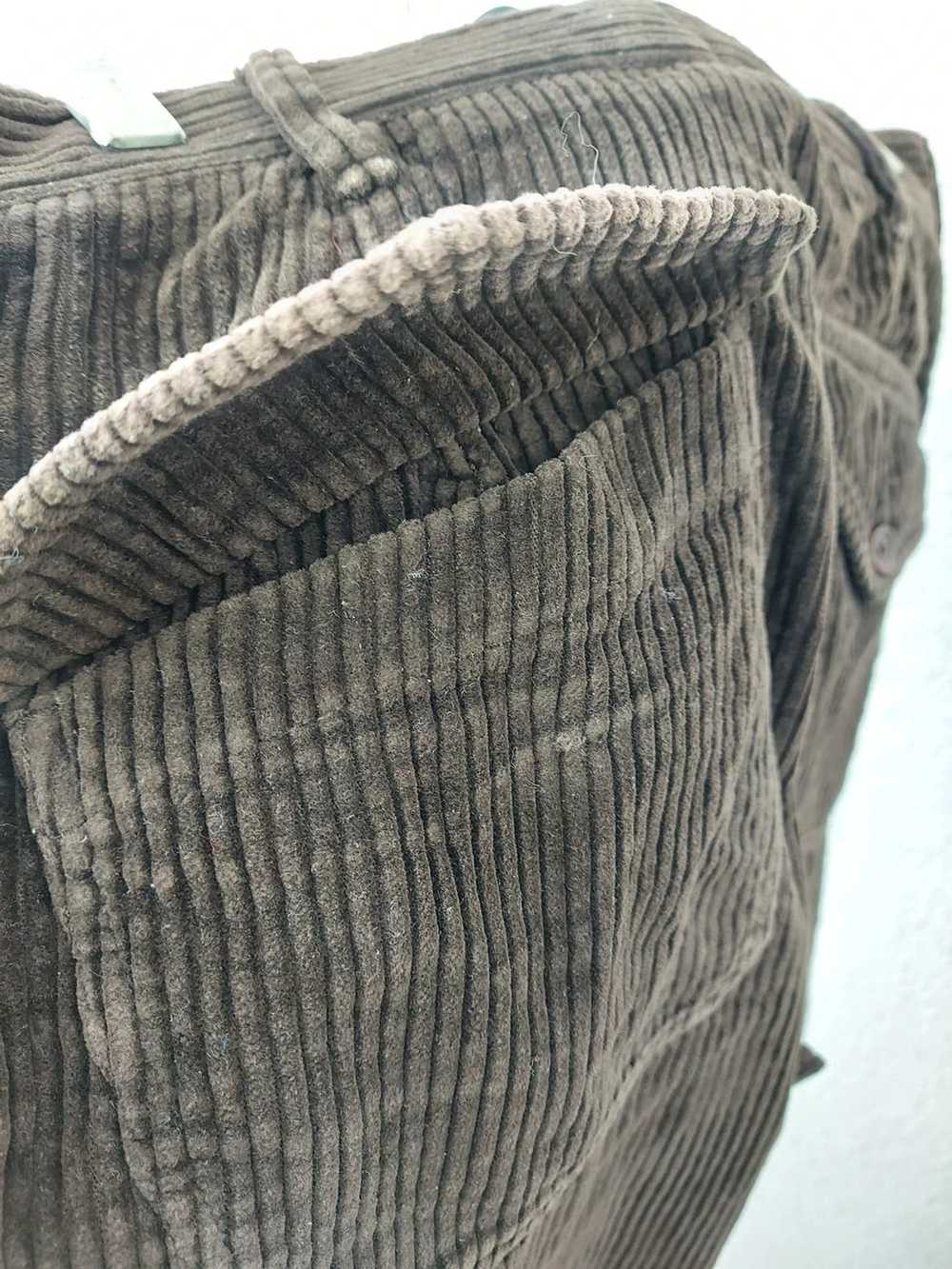 Prada VINTAGE PRADA CORDUROY PANTS 46 BAGGY - image 7