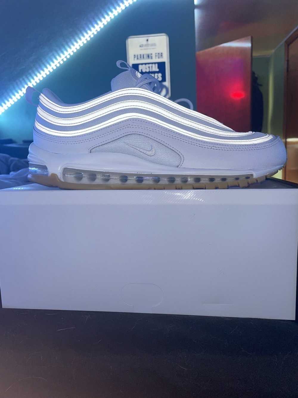 Nike Air Max 97 White Gum (worn once) - image 2