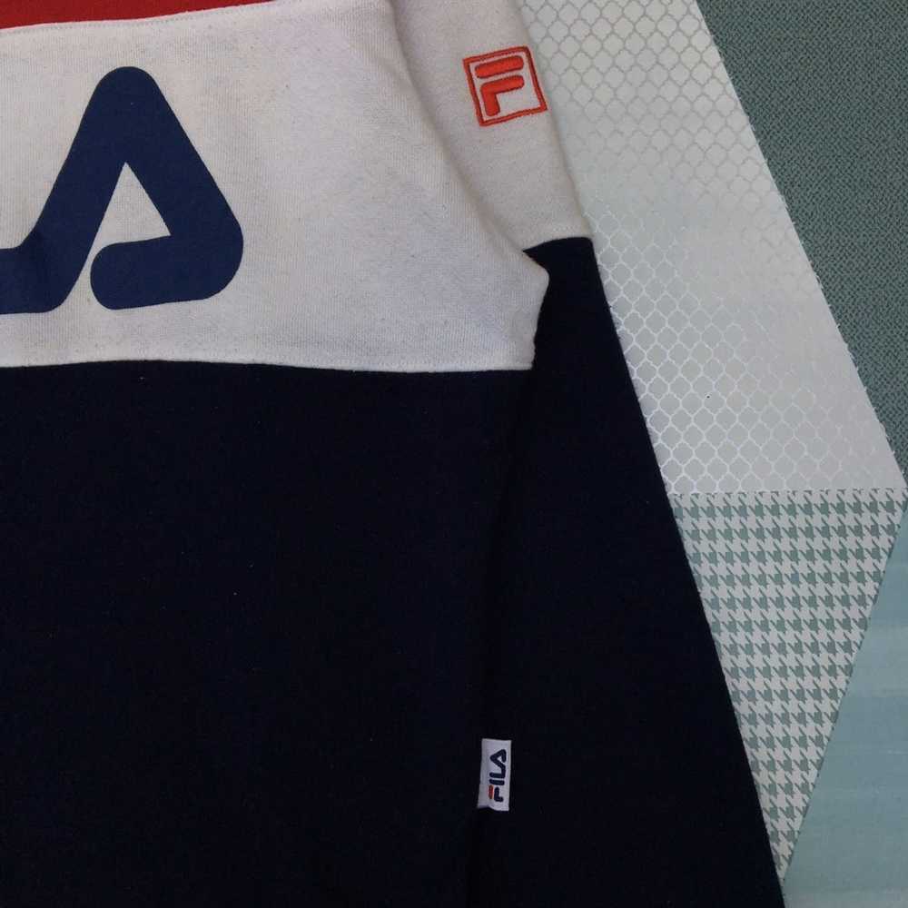 Fila × Japanese Brand × Vintage Fila Sweatshirt P… - image 5