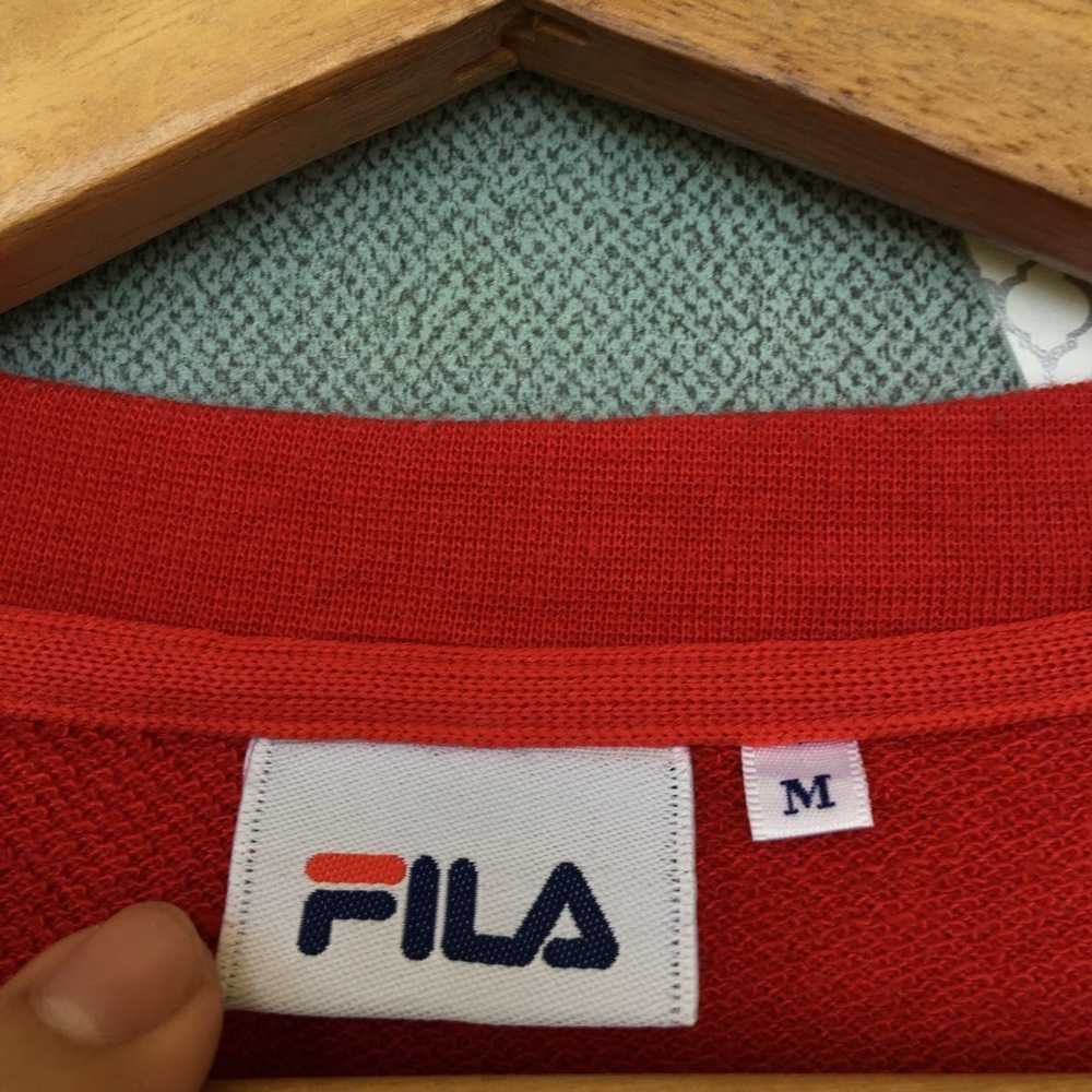 Fila × Japanese Brand × Vintage Fila Sweatshirt P… - image 6