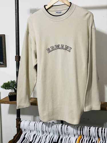 Sweatshirts & Sweaters Giorgio Armani - Logo-print raglan sweatshirt -  3RSM67SJPHZUBWZ