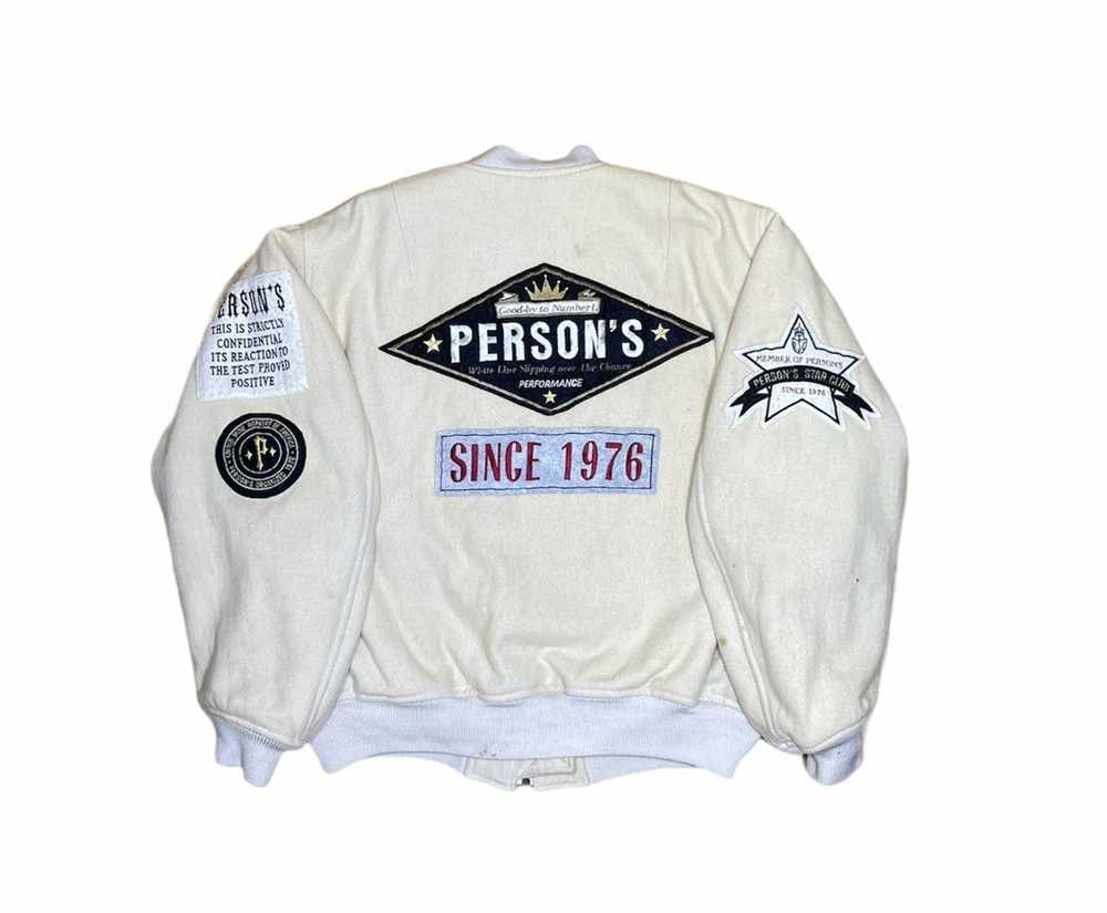 Varsity Jacket × Vintage vintage 90s Person’s woo… - image 1