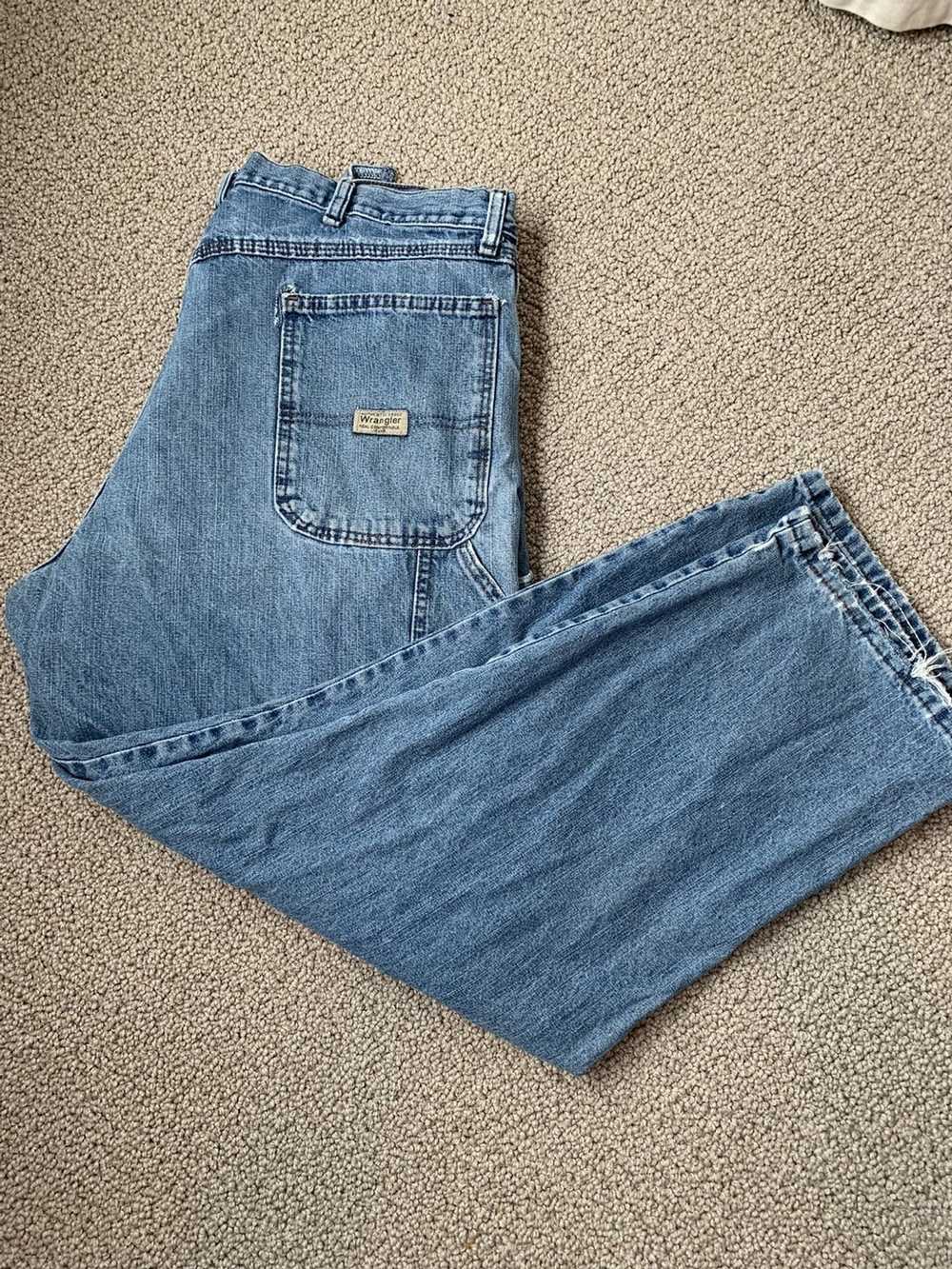 Vintage × Wrangler Vintage Wrangler Worn Jeans - image 1