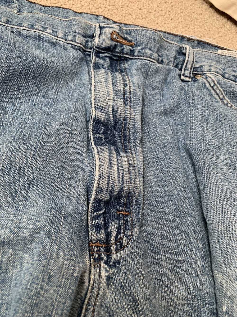 Vintage × Wrangler Vintage Wrangler Worn Jeans - image 6