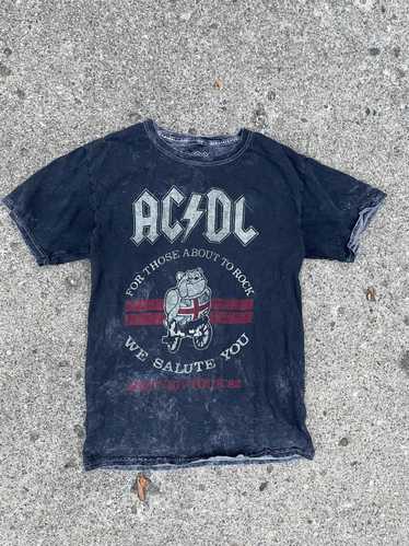 ACDC DODGER STADIUM BASEBALL JERSEY SHIRT * Limited SOLD OUT ROCK OR BUST  TOUR