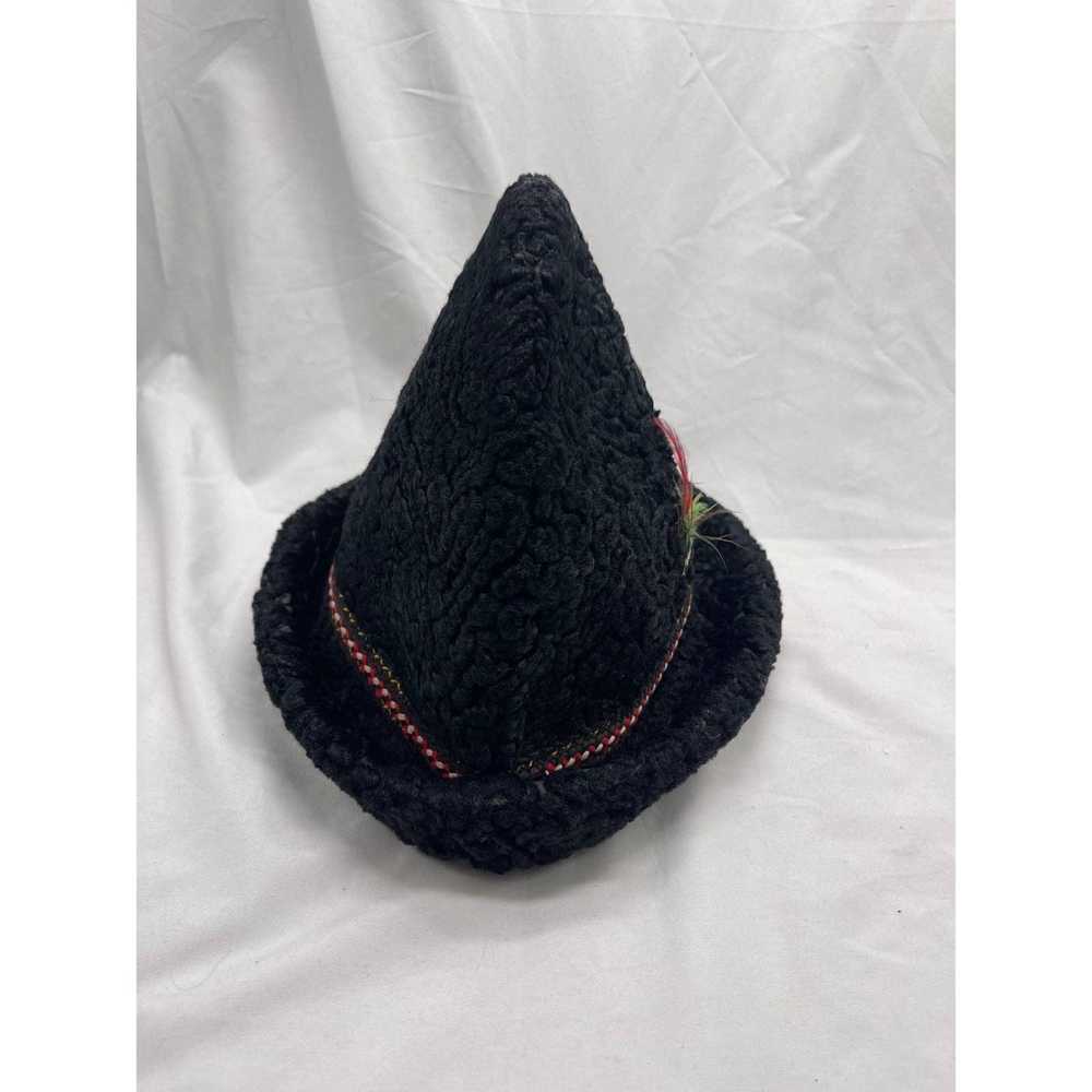 Other VTG Union Made faux fur pinch hat - image 4