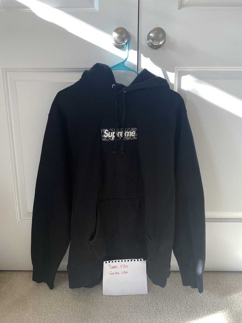 Supreme Bandana Box Logo Hoodie - image 1