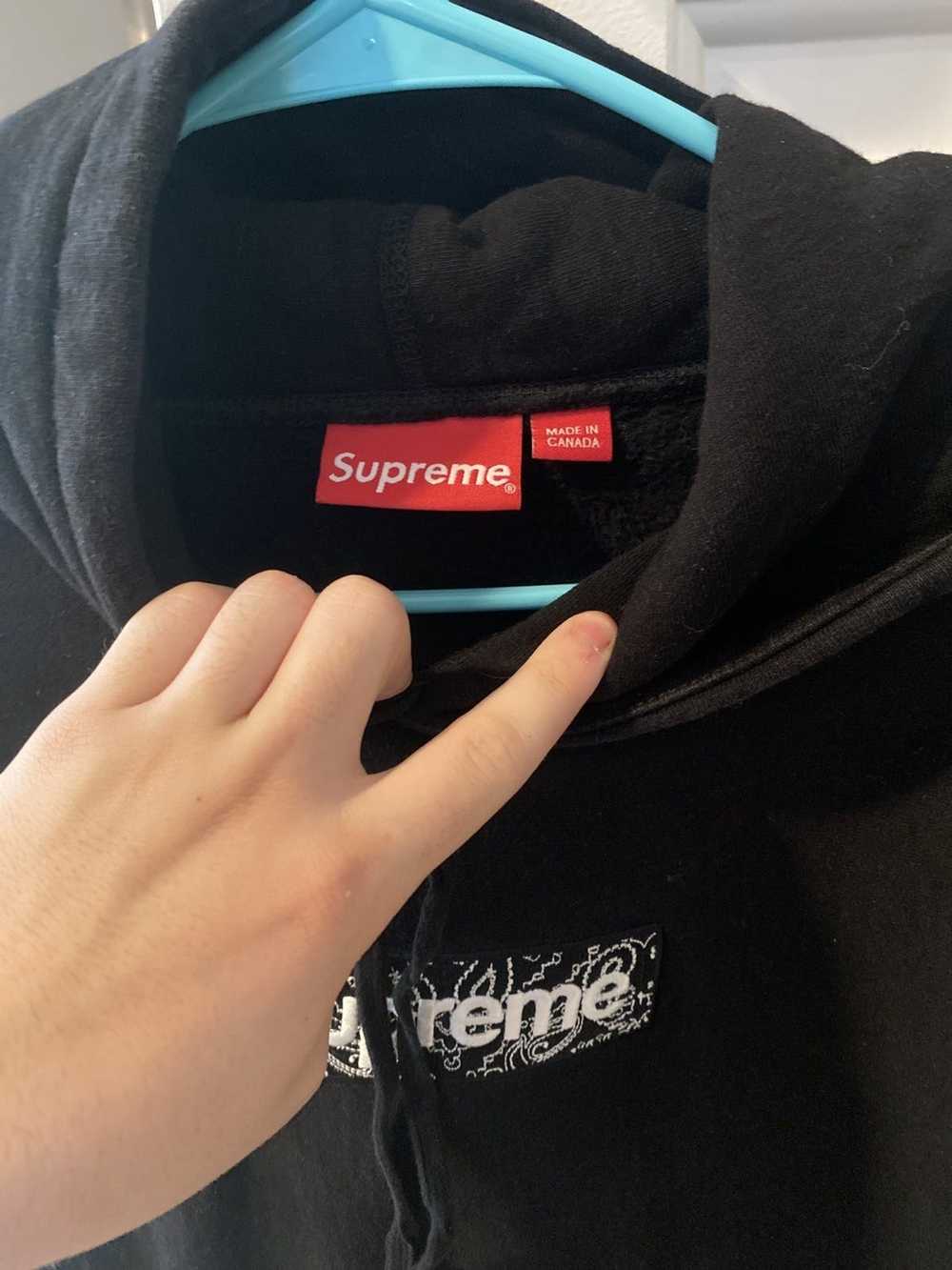 Supreme Bandana Box Logo Hoodie - image 6