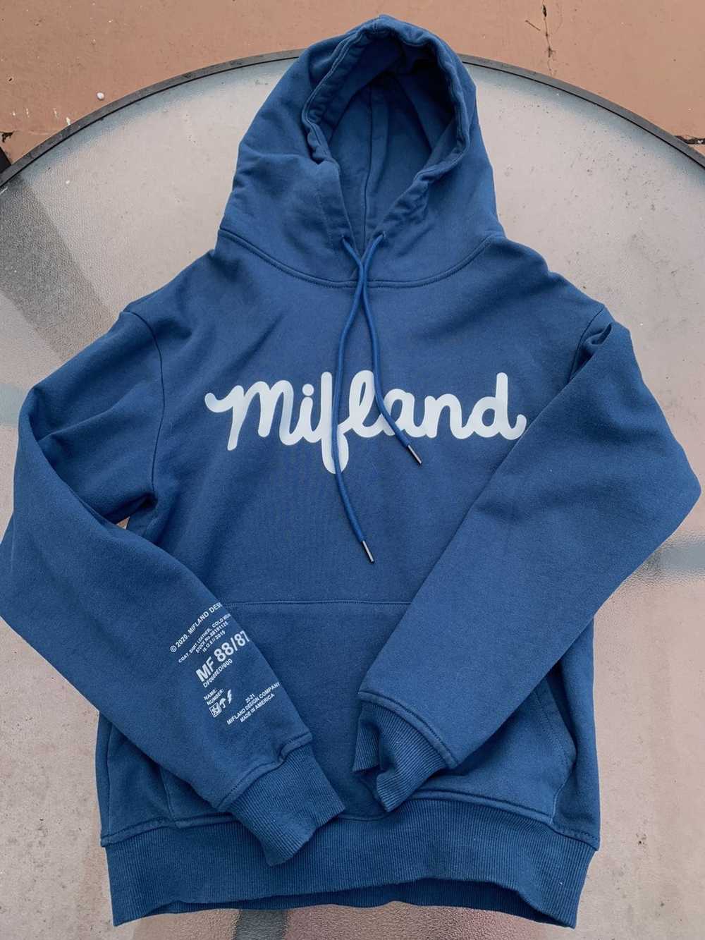 Streetwear Mifland Script Sweatshirt - image 1