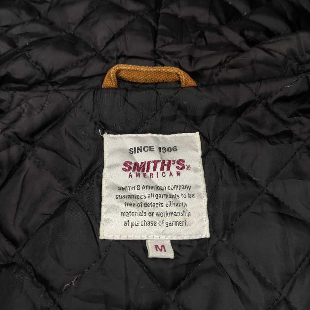 Vintage Vintage Smith's workwear hooded jacket in… - image 12