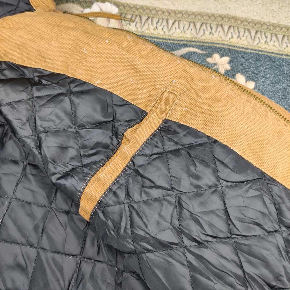 Vintage Vintage Smith's workwear hooded jacket in… - image 5