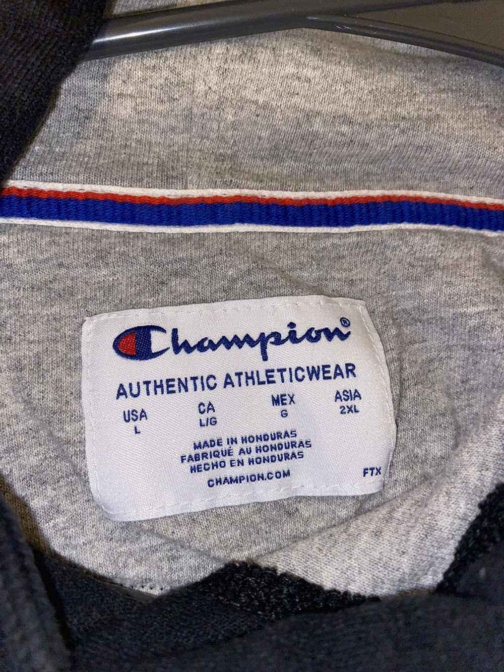 Champion Black Champion Logo Hoodie - image 3