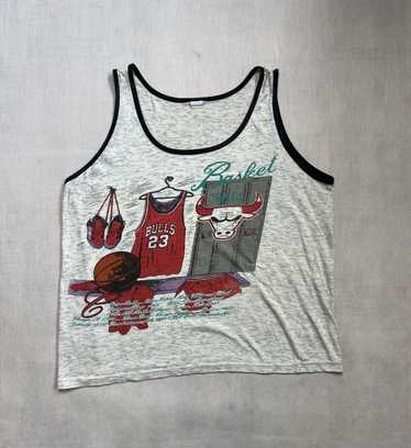 NBA × Vintage Tshirt Chicago Bulls NBA vintage 90… - image 1