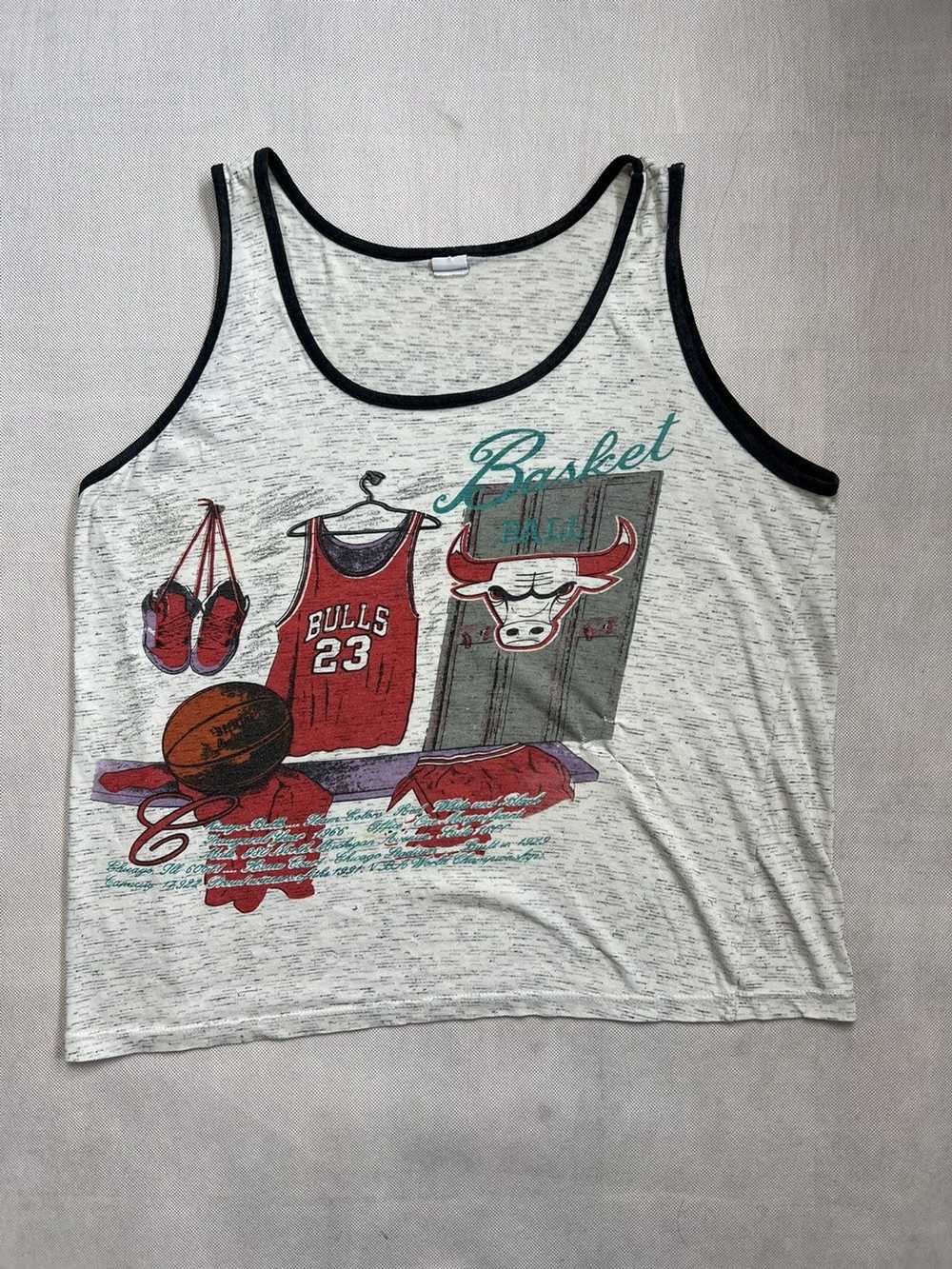 NBA × Vintage Tshirt Chicago Bulls NBA vintage 90… - image 2