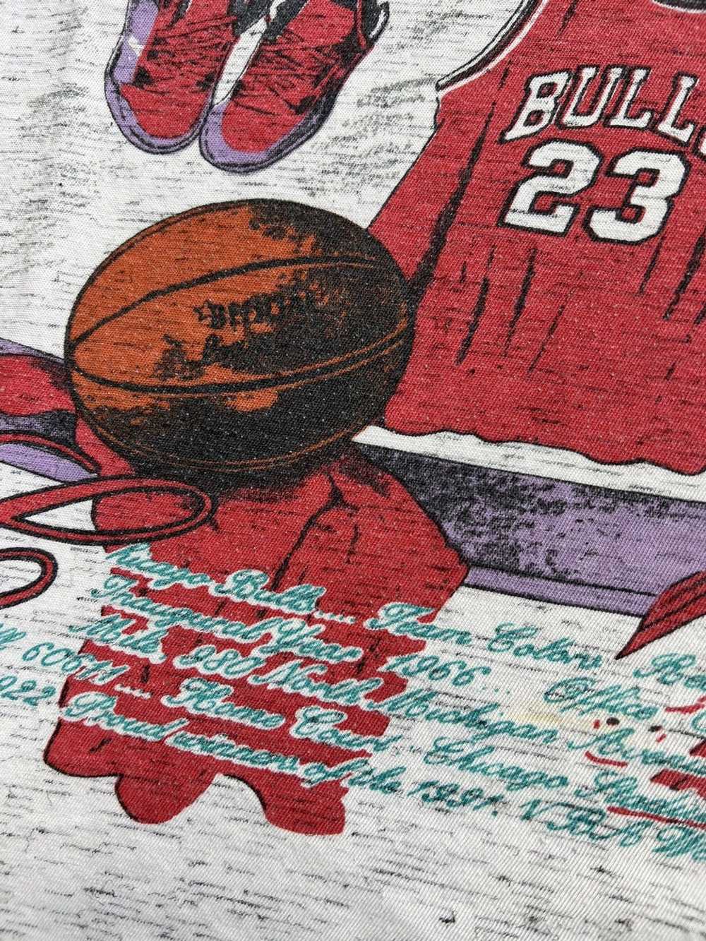 NBA × Vintage Tshirt Chicago Bulls NBA vintage 90… - image 5