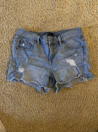 Gap Gap Denim Ripped Jean Shorts 3” short