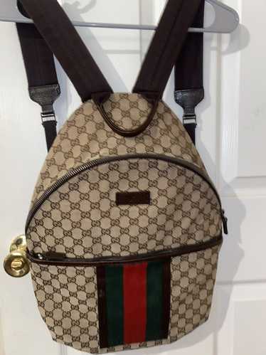 Gucci GG Monogram Medium classic Gucci backpack
