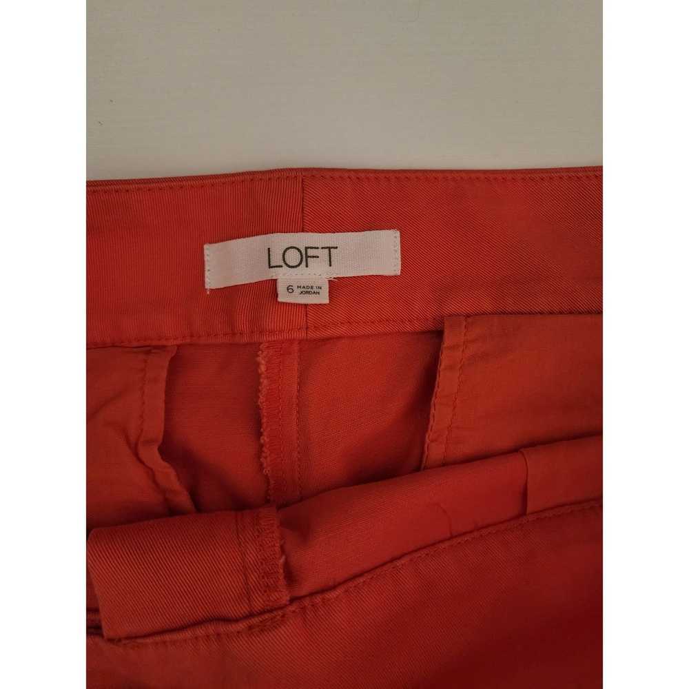 Other Loft Size 6 Coral Women's Shorts - image 3