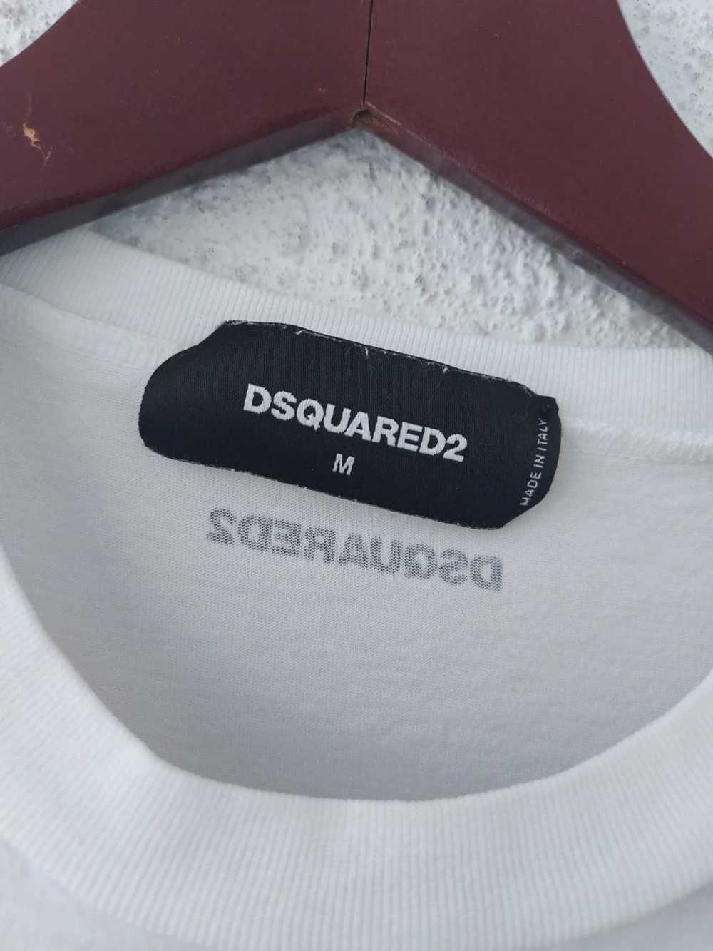 Dsquared2 DSQUARED2 LOGO PRINT TT SHIRT M MEDIUM - image 3