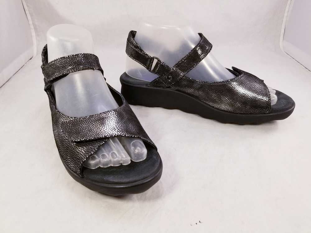 Other WOLKY METALLIC GRAY WOMAN SANDALS - image 3