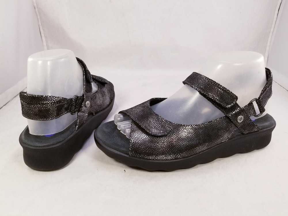 Other WOLKY METALLIC GRAY WOMAN SANDALS - image 6