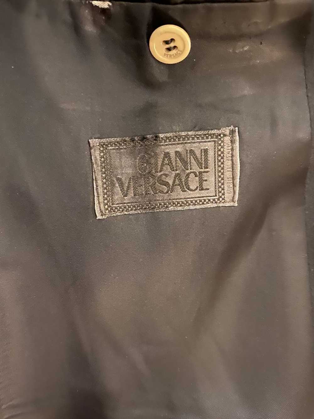Versace Gianni Versace long coat - image 5