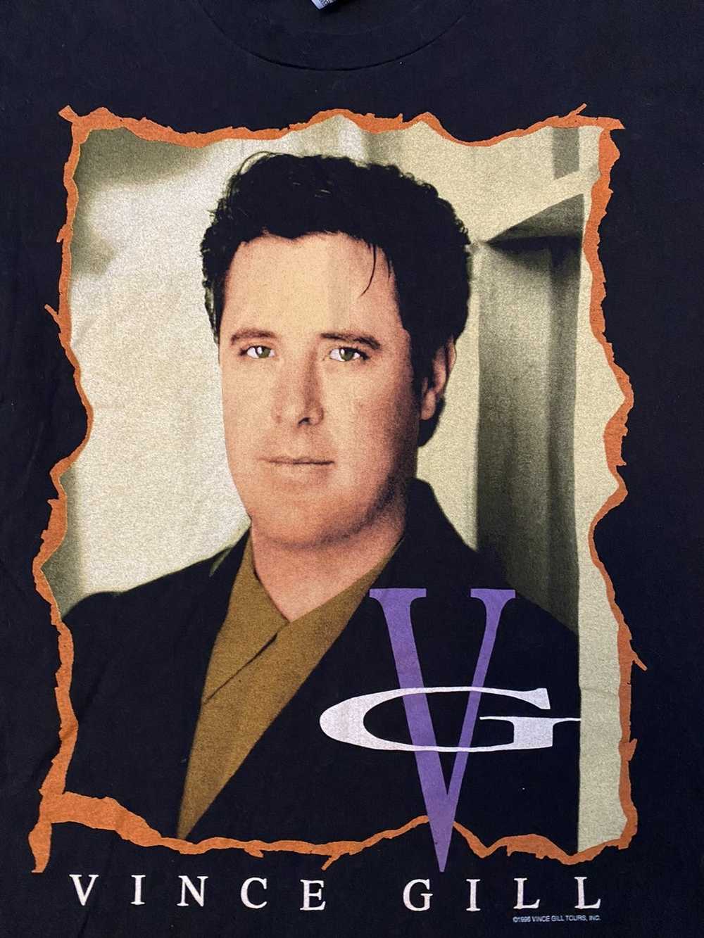 Anvil × Vintage Vintage 1996 Vince Gill Double Si… - image 3