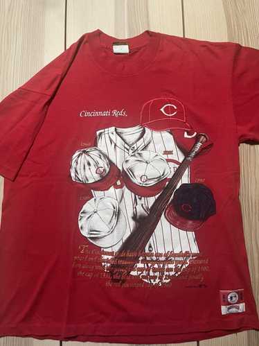 MLB Cincinnati Reds Ken Griffey Jr Youth Jersey Size LG EUC